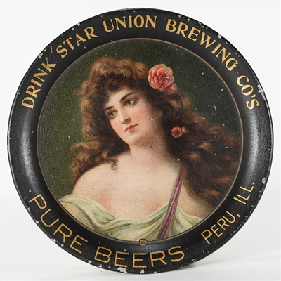 Star Union Brewing Victorian Lady Tip Tray