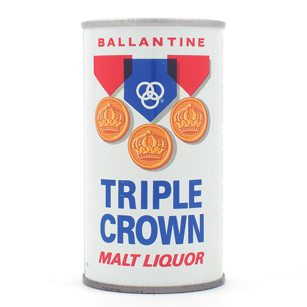 Ballantine Triple Crown Malt Liquor Pull Tab NICE 37-2