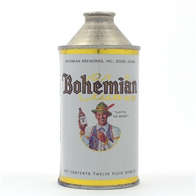 Bohemian Club Beer Cone Top 154-3