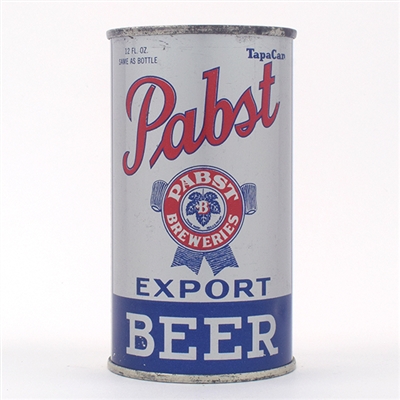 Pabst Export Opening Instruction Flat Top 111-14 EARLY SWEET
