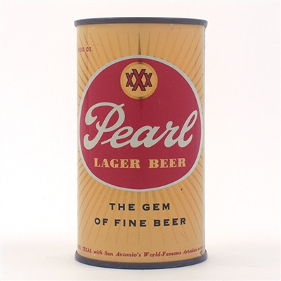 Pearl Beer Flat Top CCC BRIGHT RED 112-40