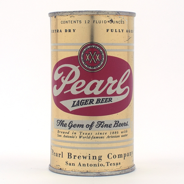 Pearl Beer Flat Top PALE GOLD 112-39