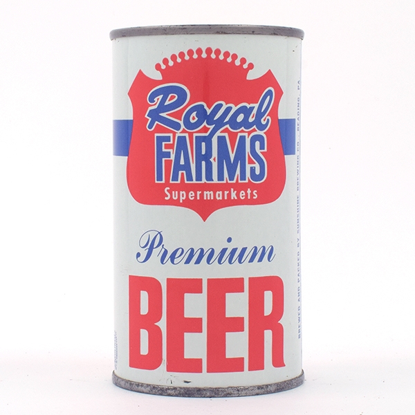 Royal Farms Beer Flat Top 125-29