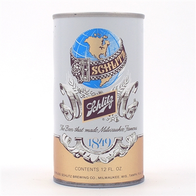Schlitz Beer Foil Label Concept-Test Pull Tab 242-9