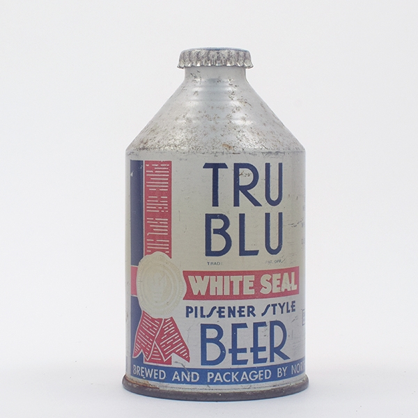 Tru Blu Beer Crowntainer Cone Top WITHDRAWN FREE 199-15