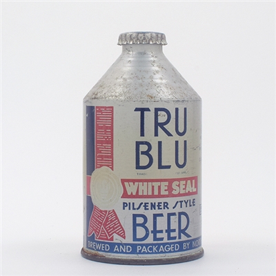 Tru Blu Beer Crowntainer Cone Top WITHDRAWN FREE 199-15