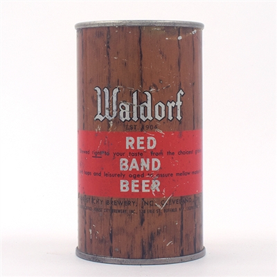 Waldorf Red Band Beer Flat Top 144-5
