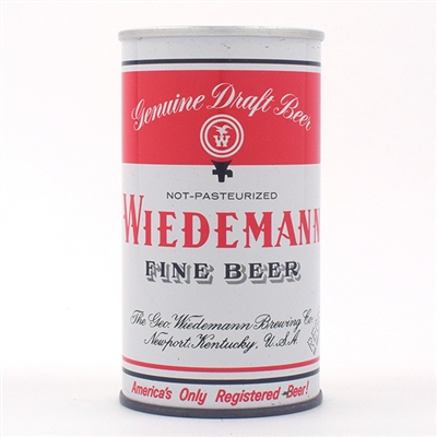 Wiedemann Draft Beer Zip Top 134-40