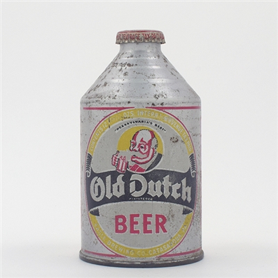 Old Dutch Beer Crowntainer RARE