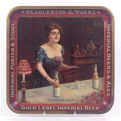 Beadelston and Woerz Pre-Prohibition Serving Tray