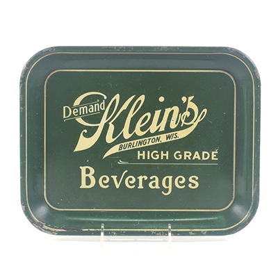 Kleins Beverages Prohibition Era Serving Tray