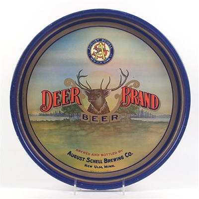 Shells Deer Brand 1930s Serving Tray