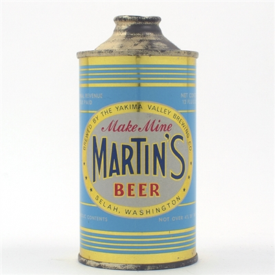 Martins Beer Cone Top MARVELOUS 173-13