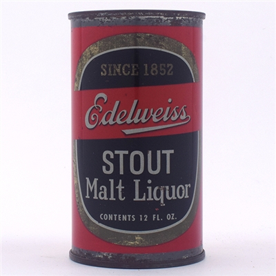 Edelweiss Stout Malt Liquor Flat Top TOUGH 59-10