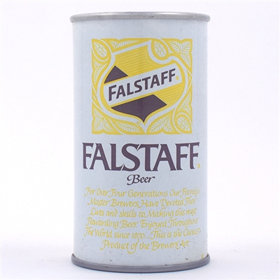 Falstaff Beer Prototype or Proof Pull Tab 232-20