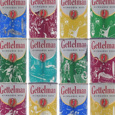 Gettelman Color Set Can Lot of 18 SUBJECT TO LOTS 131-148