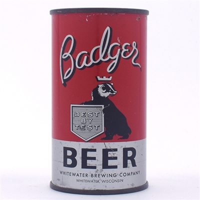 Badger Beer Opening Instruction Flat Top MANHATTAN 32-33