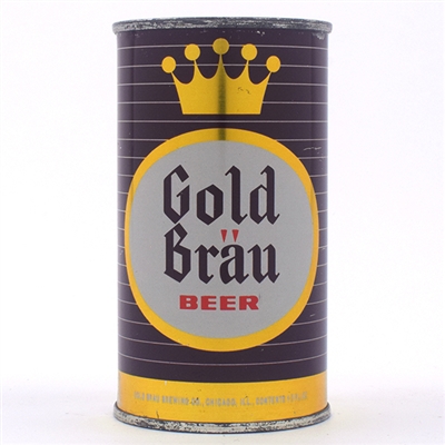 Gold Brau Beer Flat Top 1-LINE MANDATORY 71-30