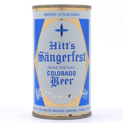 Hitts Sangerfest Beer Flat Top 82-21