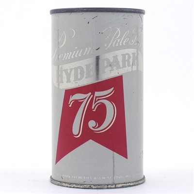 Hyde Park 75 Beer Flat Top SILVER UNLISTED