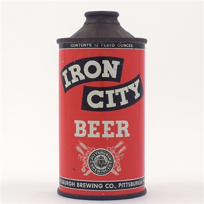 Iron City Beer Cone Top 169-30