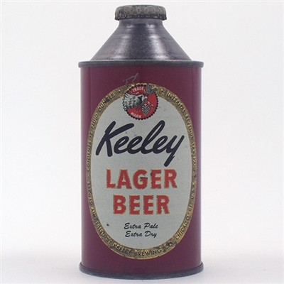Keeley LAGER Beer Cone Top TOUGH 171-10