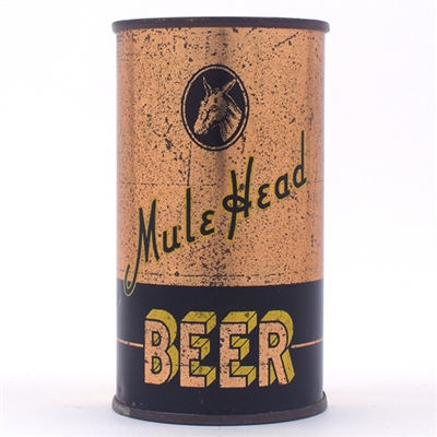 Mule Head Beer Opening Instruction Flat Top RARE 101-1