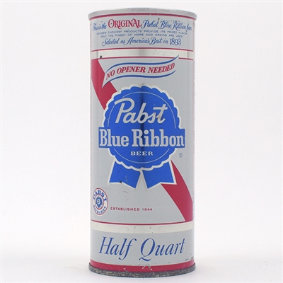 Pabst Blue Ribbon No Opener Needed Pint Pull Tab LA 161-4