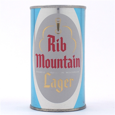 Rib Mountain Beer Flat Top BEAUTIFUL 124-35