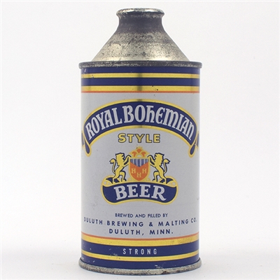 Royal Bohemian Beer Cone Top STRONG NON-IRTP 182-22 EXCELLENT