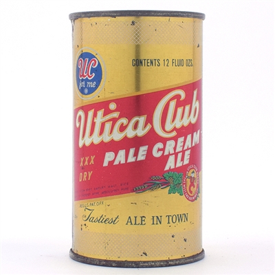 Utica Club Ale Flat Top 2-FACE 142-20