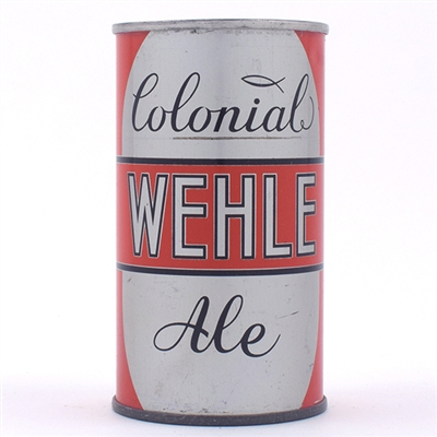 Wehle Colonial Ale Opening Instruction Flat Top 144-36