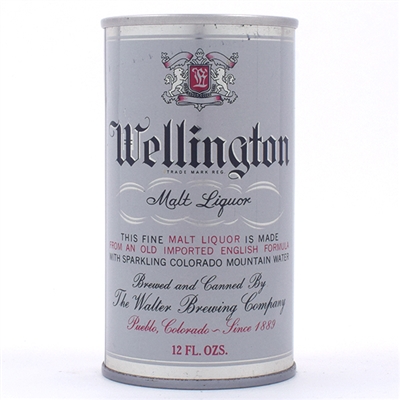 Wellington Malt Liquor Pull Tab CONTINENTAL 134-9