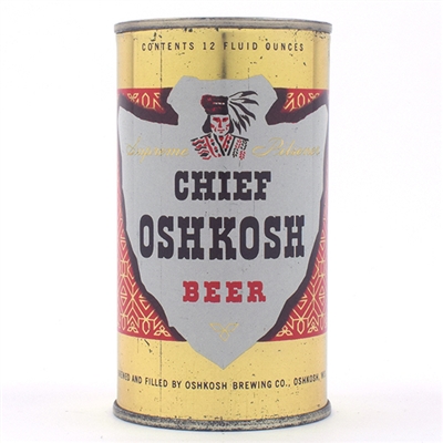Chief Oshkosh Beer Flat Top 49-24