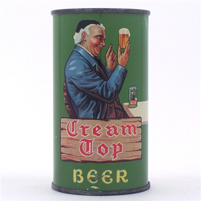 Cream Top Beer Opening Instruction Flat Top 52-7 SHARP