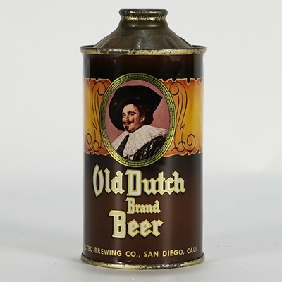Old Dutch Beer Cone Top Aztec Brewing WOW STELLAR 176-1
