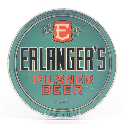 Erlangers Beer 1930s Serving Tray TOUGH