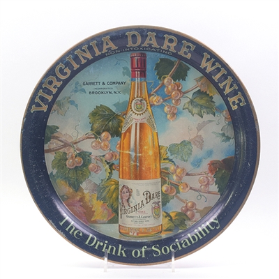 Virginia Dare Wine Prohibition Era Serving Tray