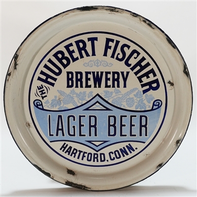 Hubert Fischer Lager Beer Porcelain Tray RARE