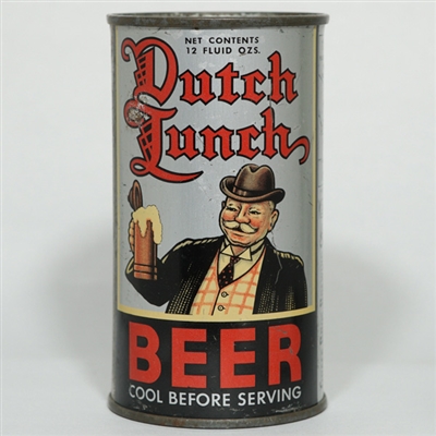 Dutch Lunch Beer Instructional Flat Top 57-26