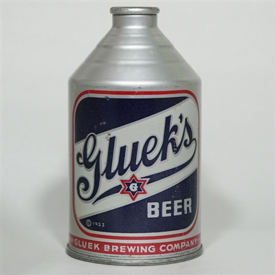 Glueks Beer Crowntainer CMT4 STATEMENT 194-17