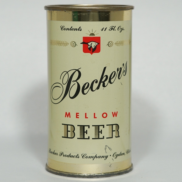 Beckers Mellow Beer Flat Top METALLIC GOLD 11 OZ 35-31