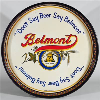 Belmont Dont Say Beer Tray 