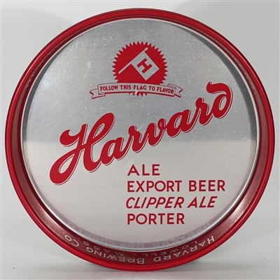 Harvard Clipper Ale Export Porter d Master Brewers Aluminum Tray 