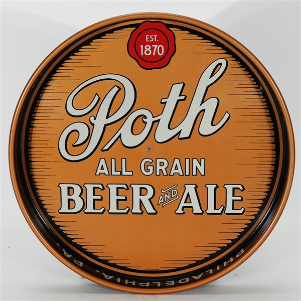 Poth All Grain Beer Ale Tray 