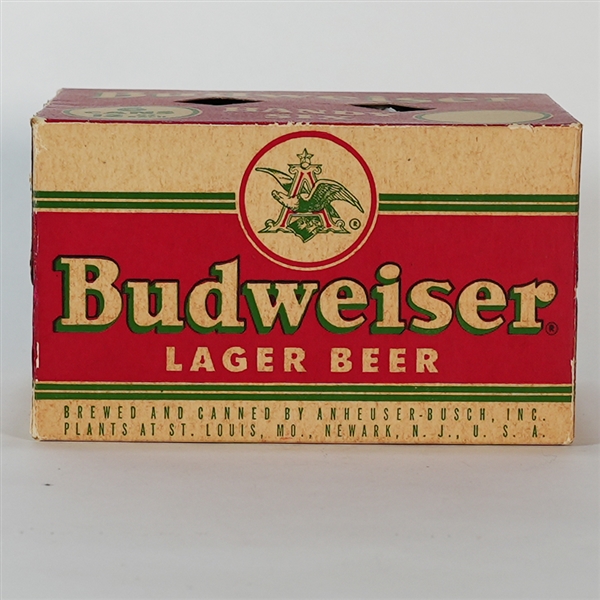 Budweiser Lager Beer Can Carton 