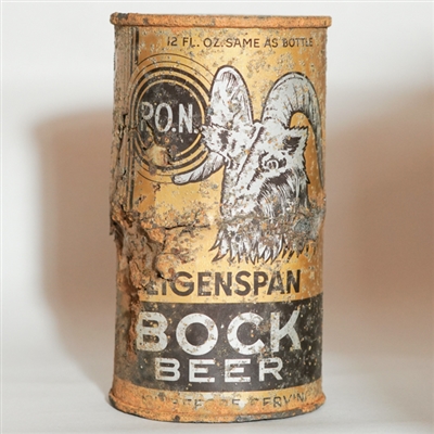 Feigenspan Bock Beer OI Flat Top TOUGH CAN 63-7