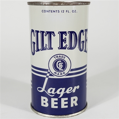 Gilt Edge Lager Beer Flat Top Can MINTY 69-31