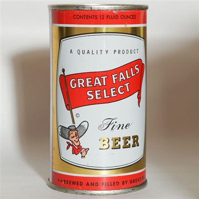 Great Falls Select Beer Flat Top NIEO 74-23