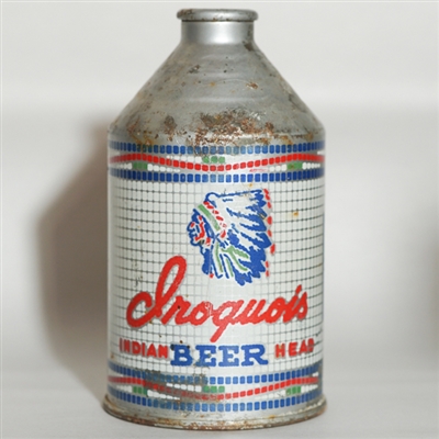 Iroquois Indian Head Beer Crowntainer 195-30